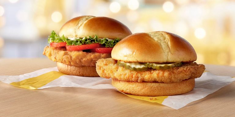 McDonald's Lunch Hours -Chicken Sandwich