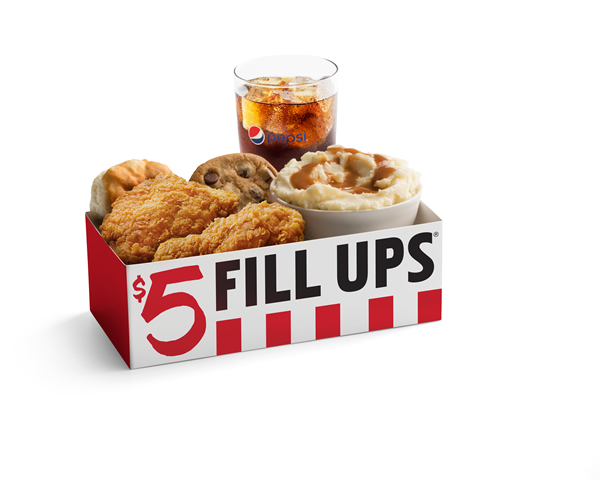 KFC Deals - KFC $5 Fill Ups