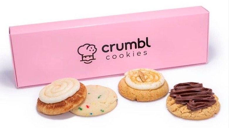 Crumbl Cookies Famous Pink Box